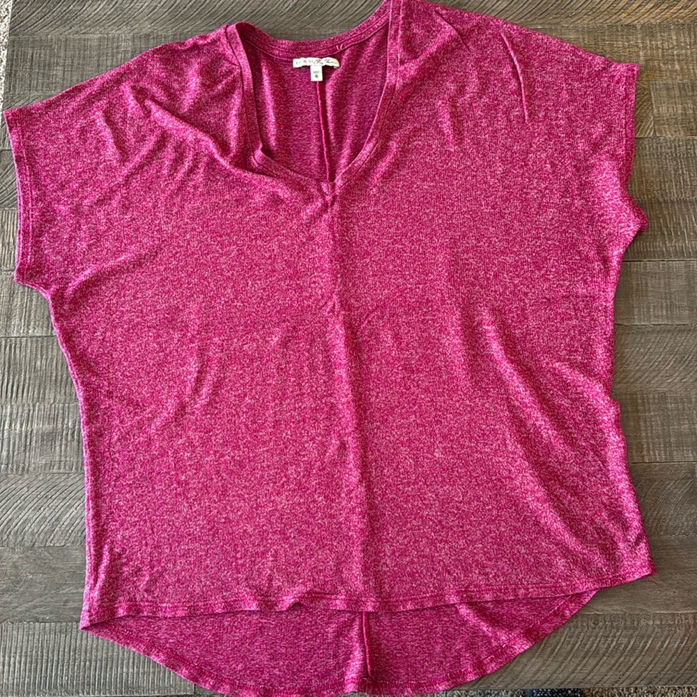 Express lightweight, pink sweater